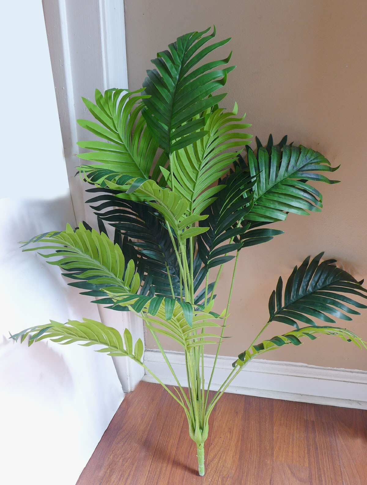 26″ Height Artificial Plant Green Tree Grass Lifelike Leaf Palm Bush (#118)