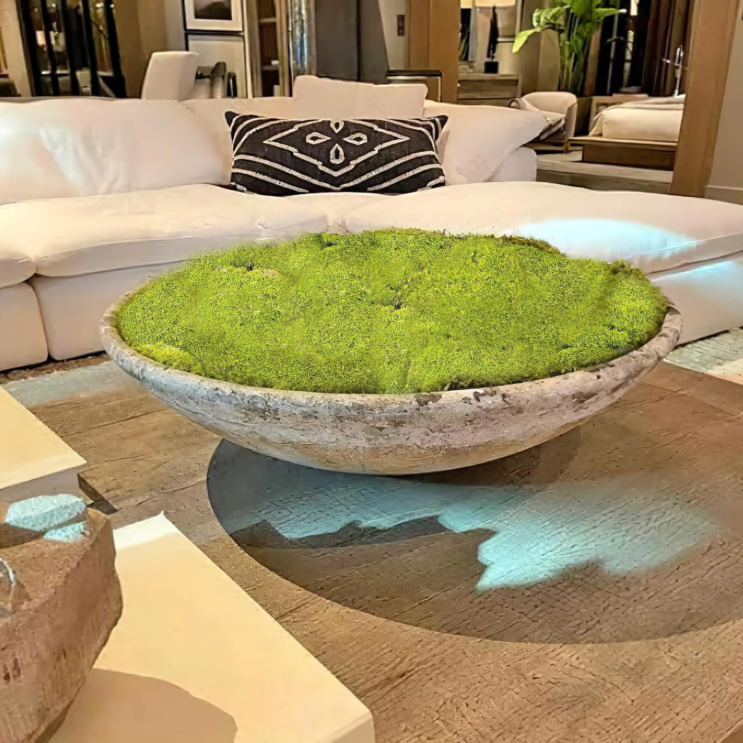 Preserved Pillow Moss Bulk Green Moss Balls for Bowls 2.5 Sq.Ft Natural Preserve