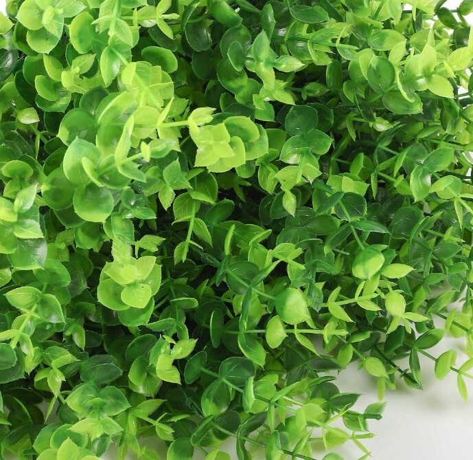 Whonline 10 Pack Boxwood Stems Artificial Flowers for Outdoors Bright Green P…