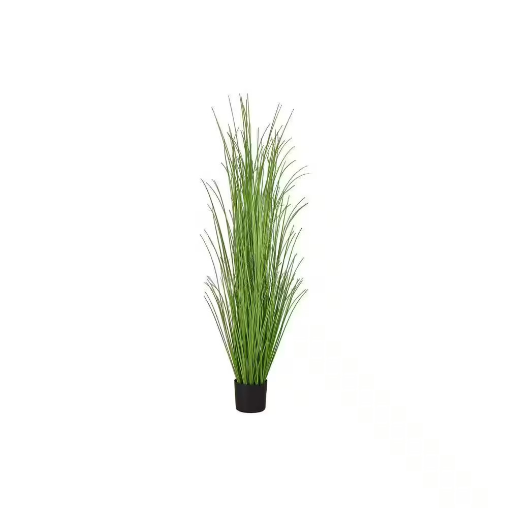47.25 In. Artificial Green Plastic Indoor Grass Tree, Faux/Fake Floor Greenery,