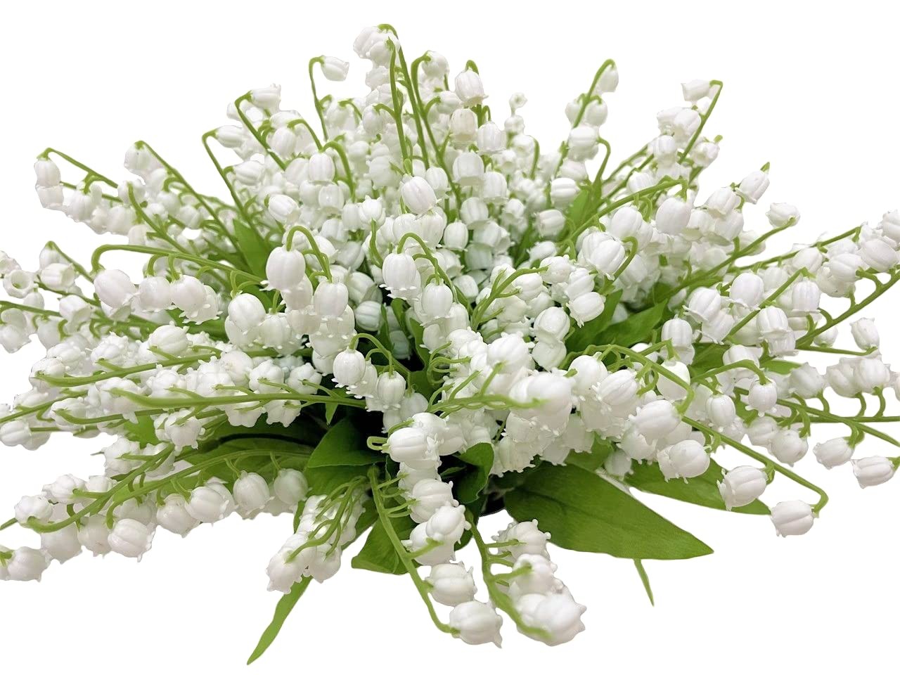 Artificial Lily of The Valley Flowers Arrangement Bundle for Wedding Bouquet …