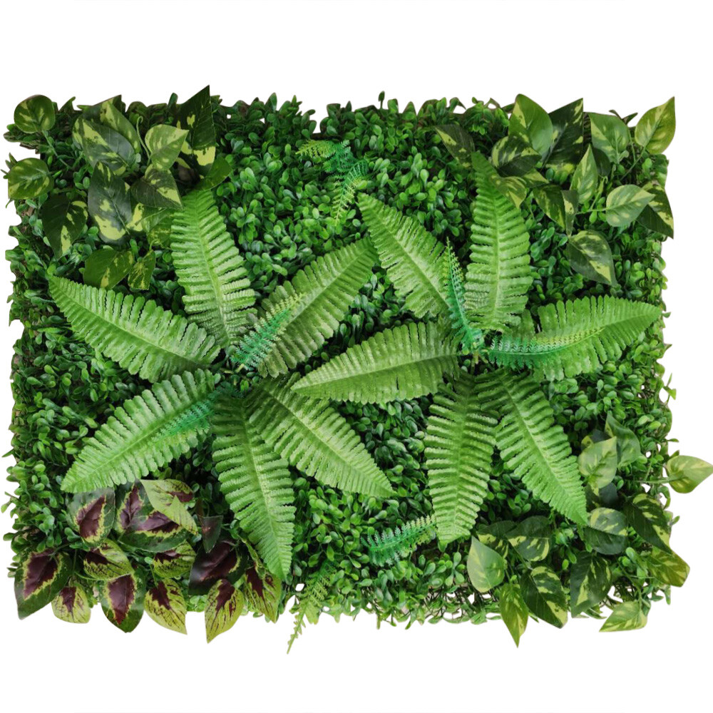 Artificial Plant Wall Panel, 9PCS Artificial Plant Wall Panels for Living Room