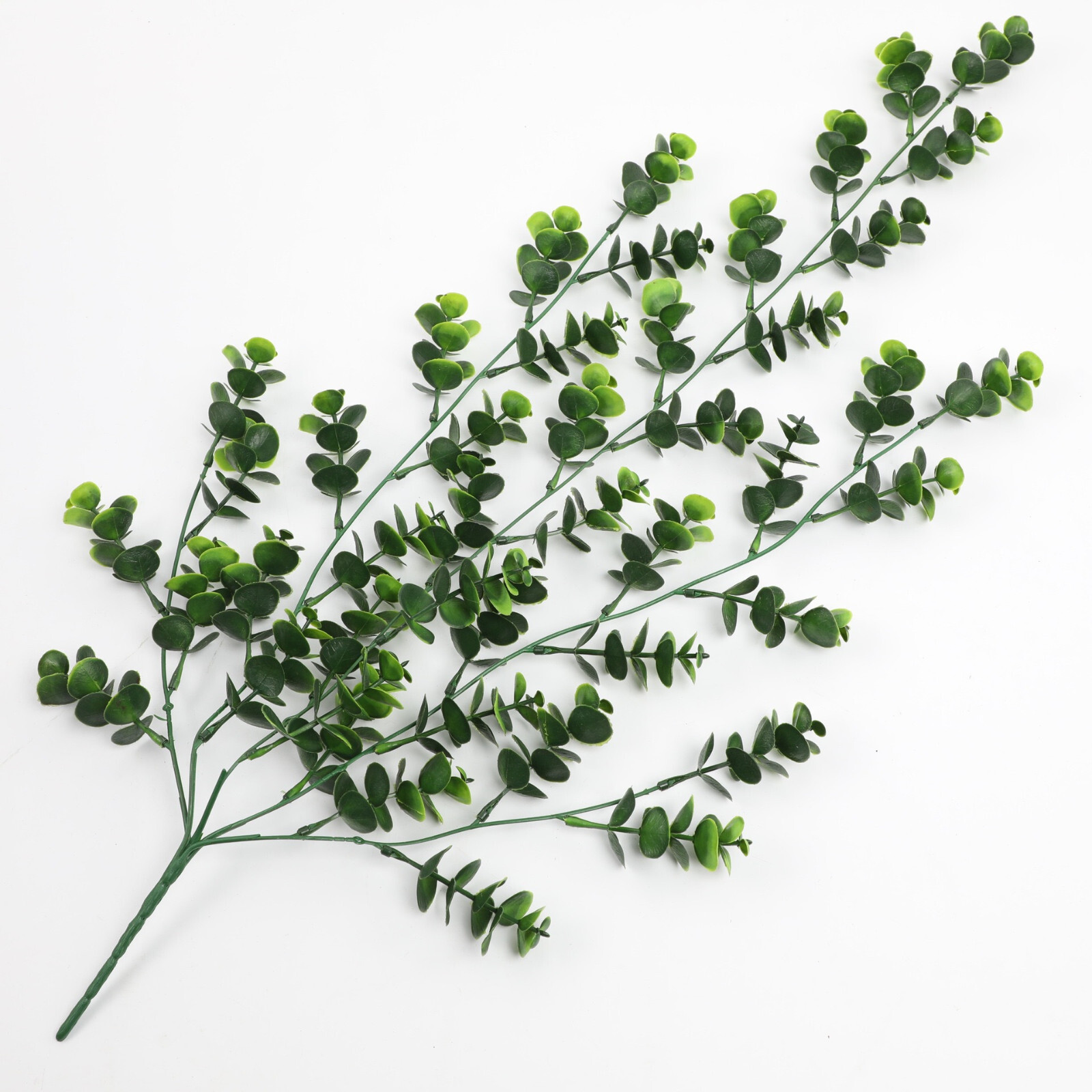 2pcs Fake Hanging Eucalyptus Plant Vine Plant Artificial Ivy Leaves (No Basket)