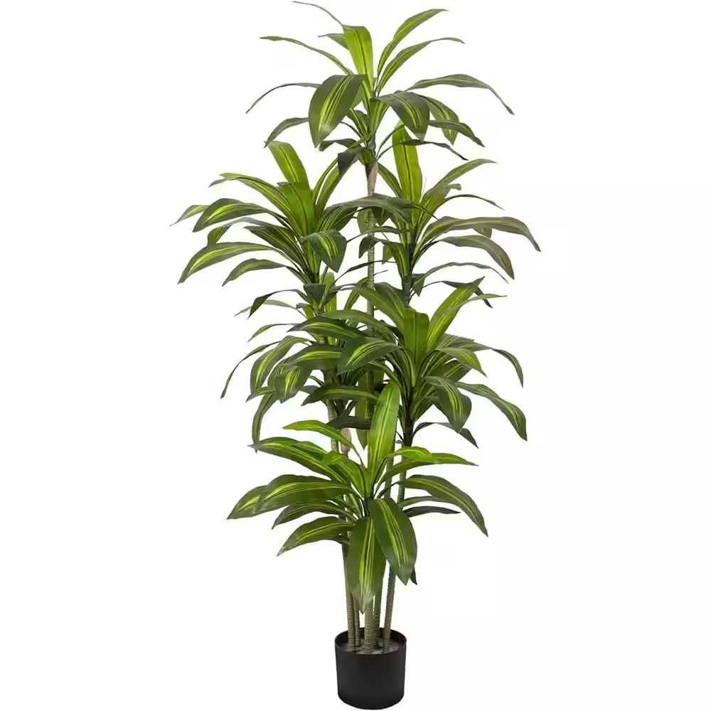 Faux Bird of Paradise Tree 1 Piece Artificial Green Indoor Tropical Plant Real T