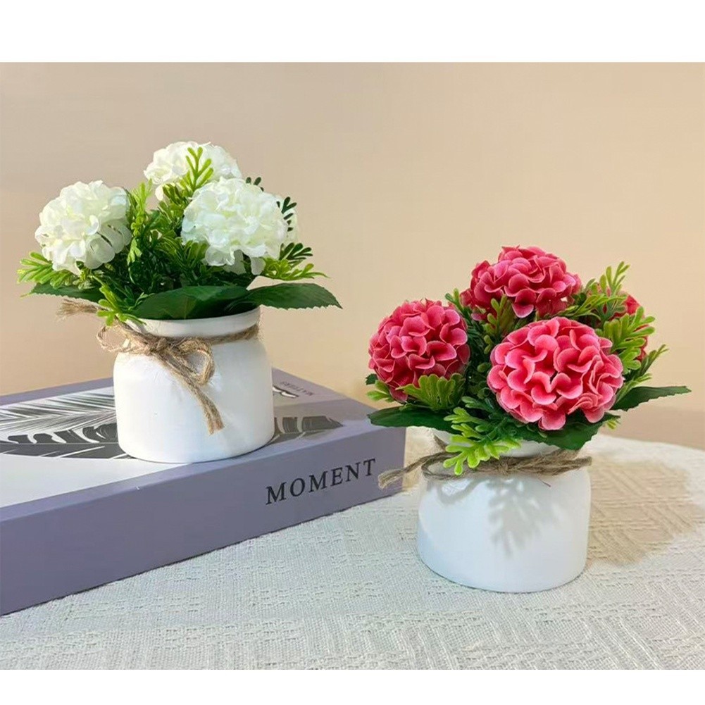 Silk Daisy Sunflower Arrangement 15cm Tall for Living Room Bedroom Study