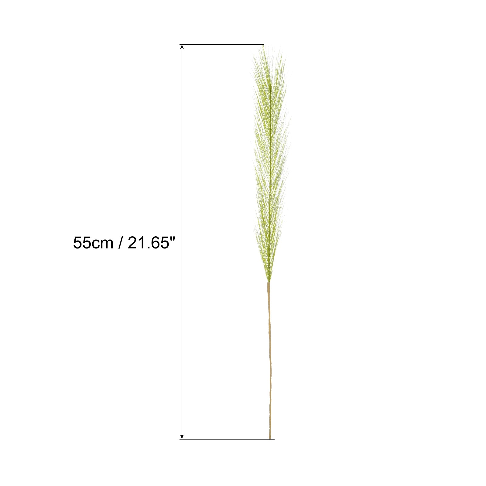 18Pcs Pampas Artificial Grass,21″ Fake Pampas for Wedding Decoration,Grass Green