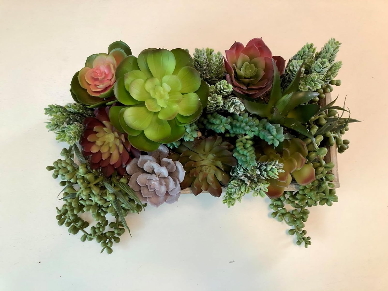 Artificial Succulents Plants Unpotted -14 Pack– Large Fake Succulent Plant Indoo