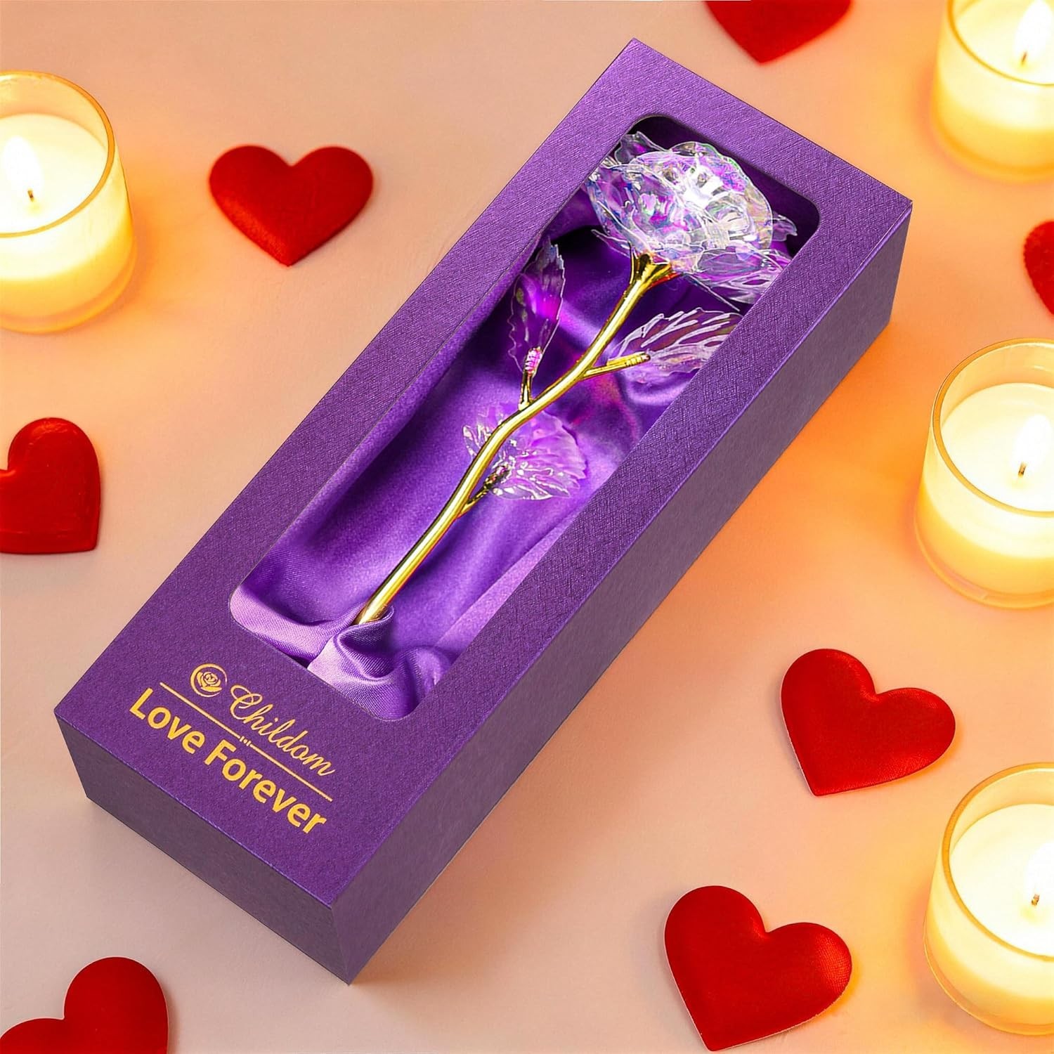 Elegant Everlasting Rose in Gift Box – Perfect for Mother’s Day and Beyond