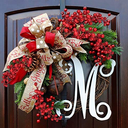 Jmkcoz 12 Pack Artificial Red Berry Stems Branches, Fake Burgundy Berry Picks