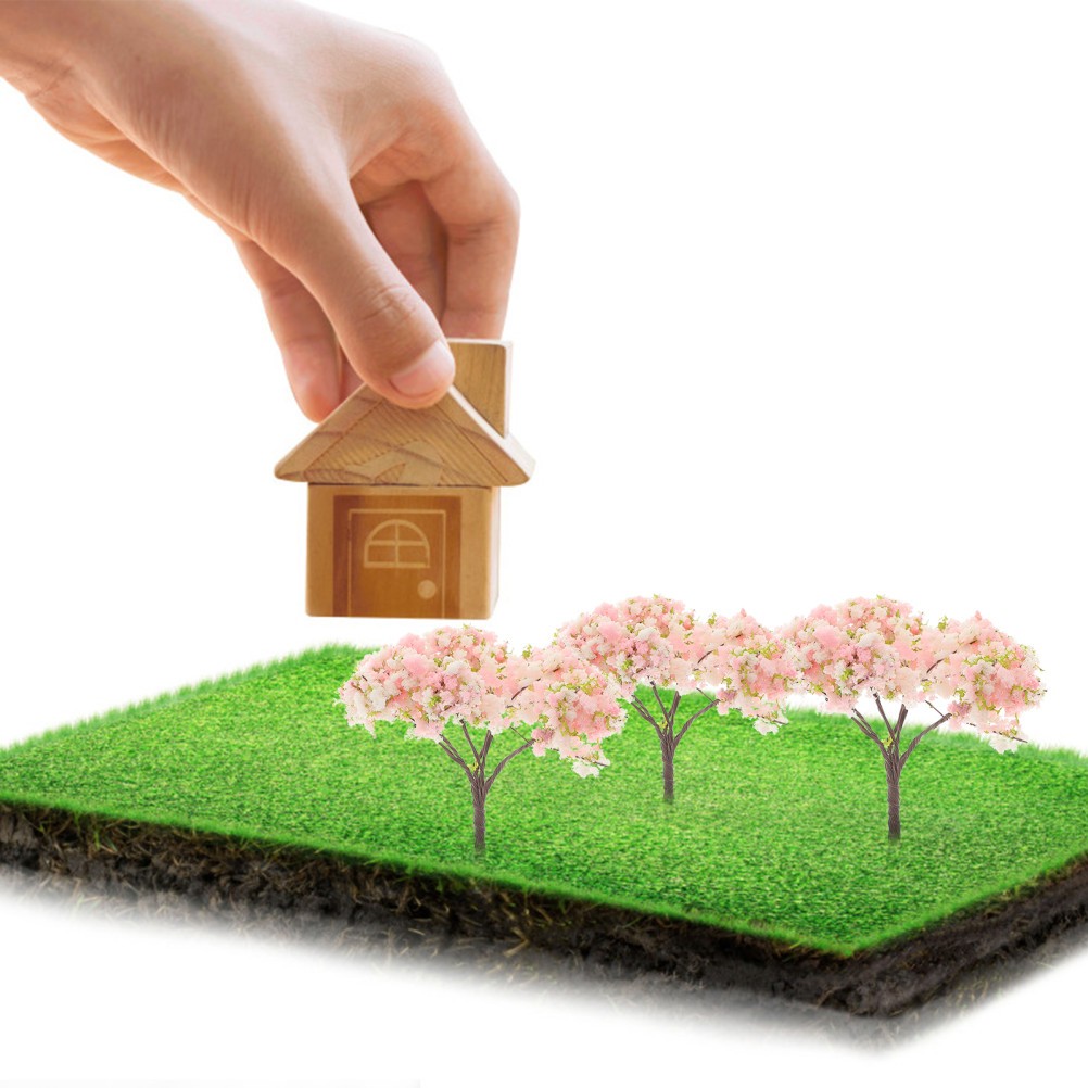 10pcs Artificial Flowers Fake Cherry Blossom Decorations Wedding Flower