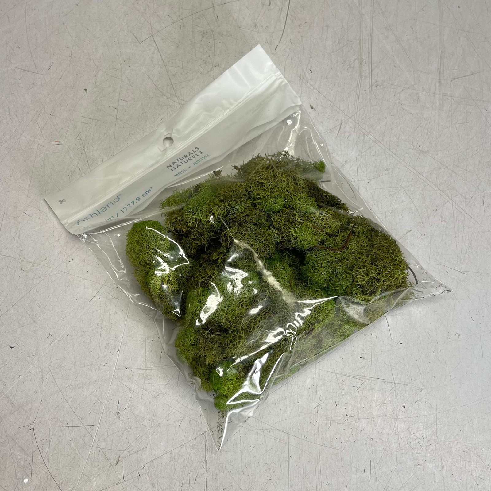 ASHLAND (6 PACK, 108.5 In³ Each) Naturals Reindeer Preserved Moss Green 284153