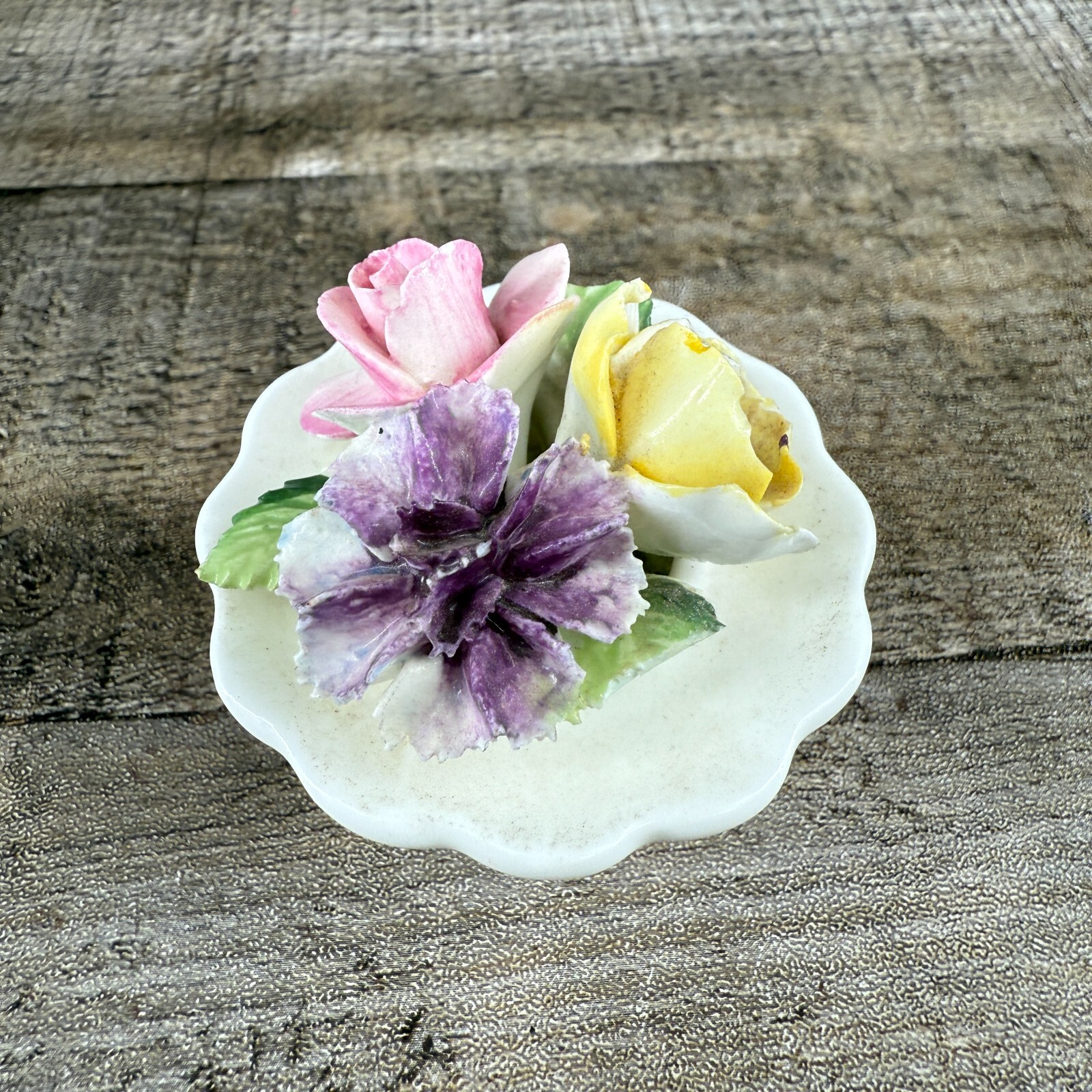 Royal Adderley England Floral Porcelain Flower Bouquet Bone China
