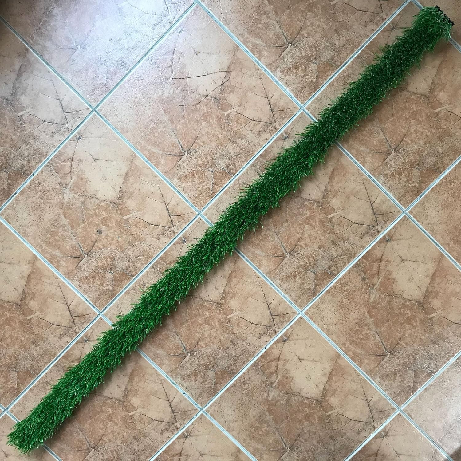 Artificial Grass Decoration Strip Indoor/Outdoor DIY Fake Grass Width 2″X Length