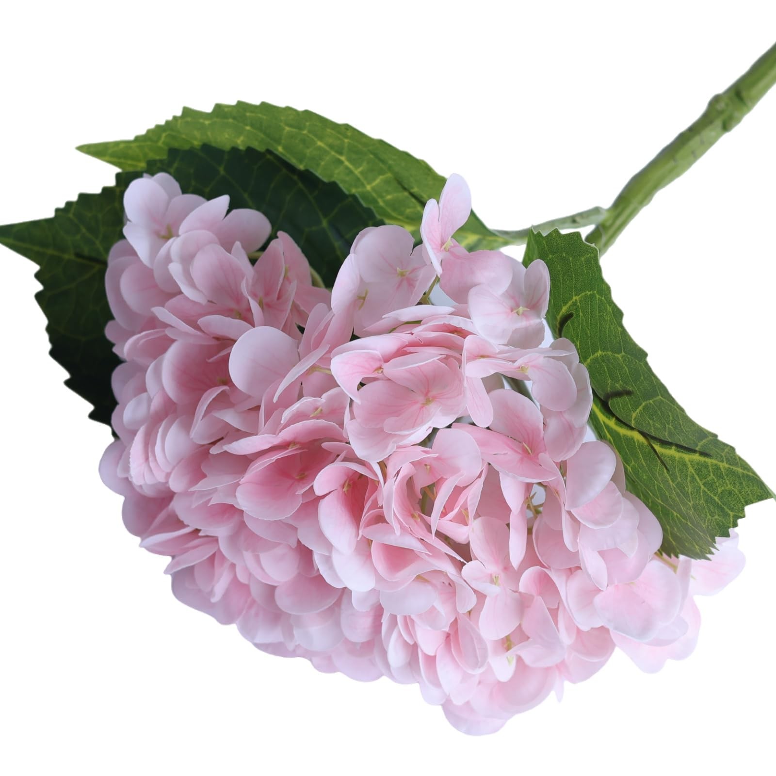 Pink Hydrangea Artificial Flowers – High-End 22.5cm Oversized Heads (4pcs) | …