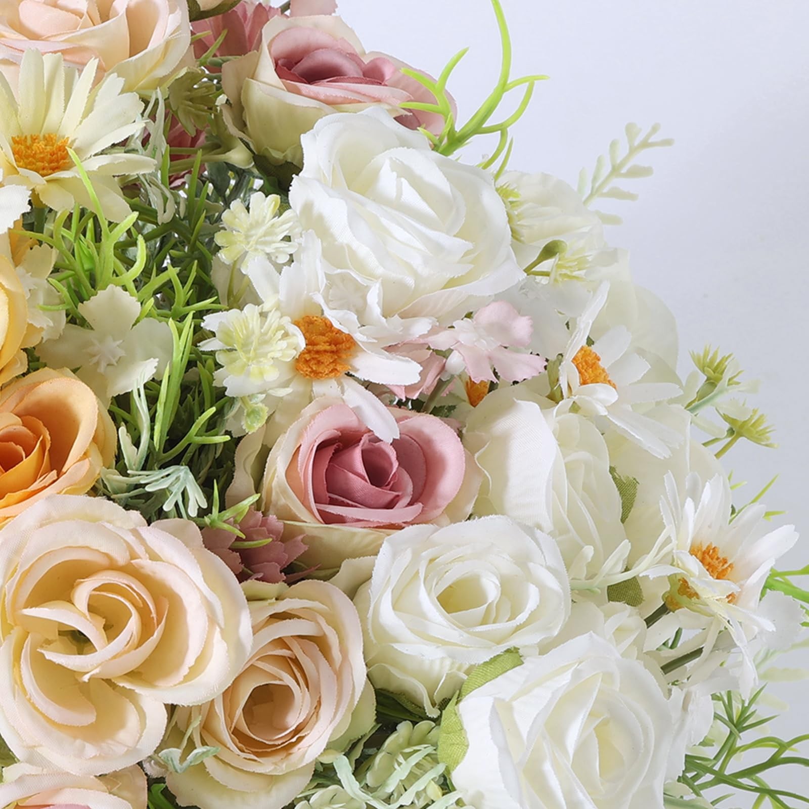 3 PCS Artificial Flowers Fake Bouquet Plastic Floral Party Decor