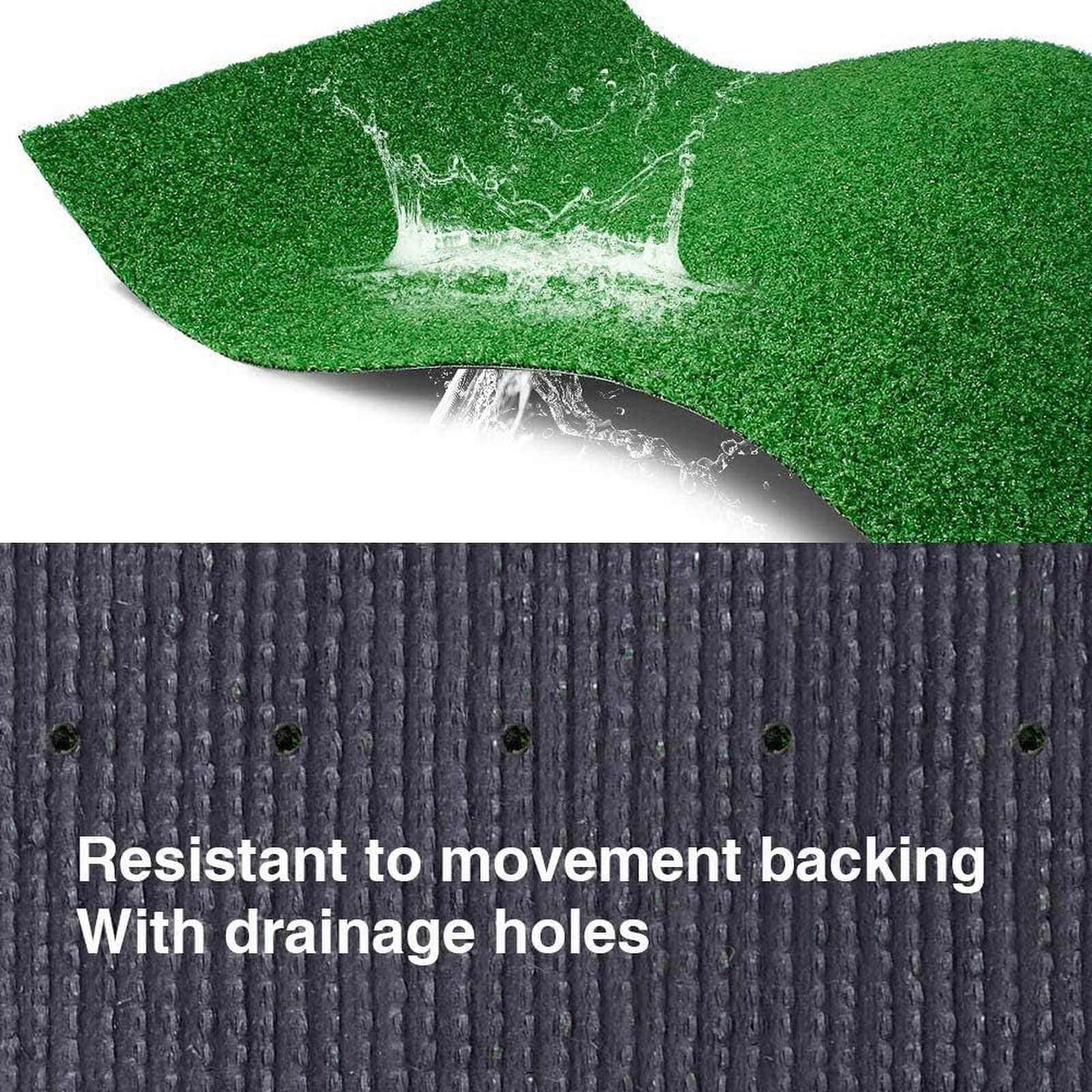 Artificial Grass Turf Lawn-3 Feet x 10 Feet, 0.4″ Indoor Outdoor Rug Synthetic