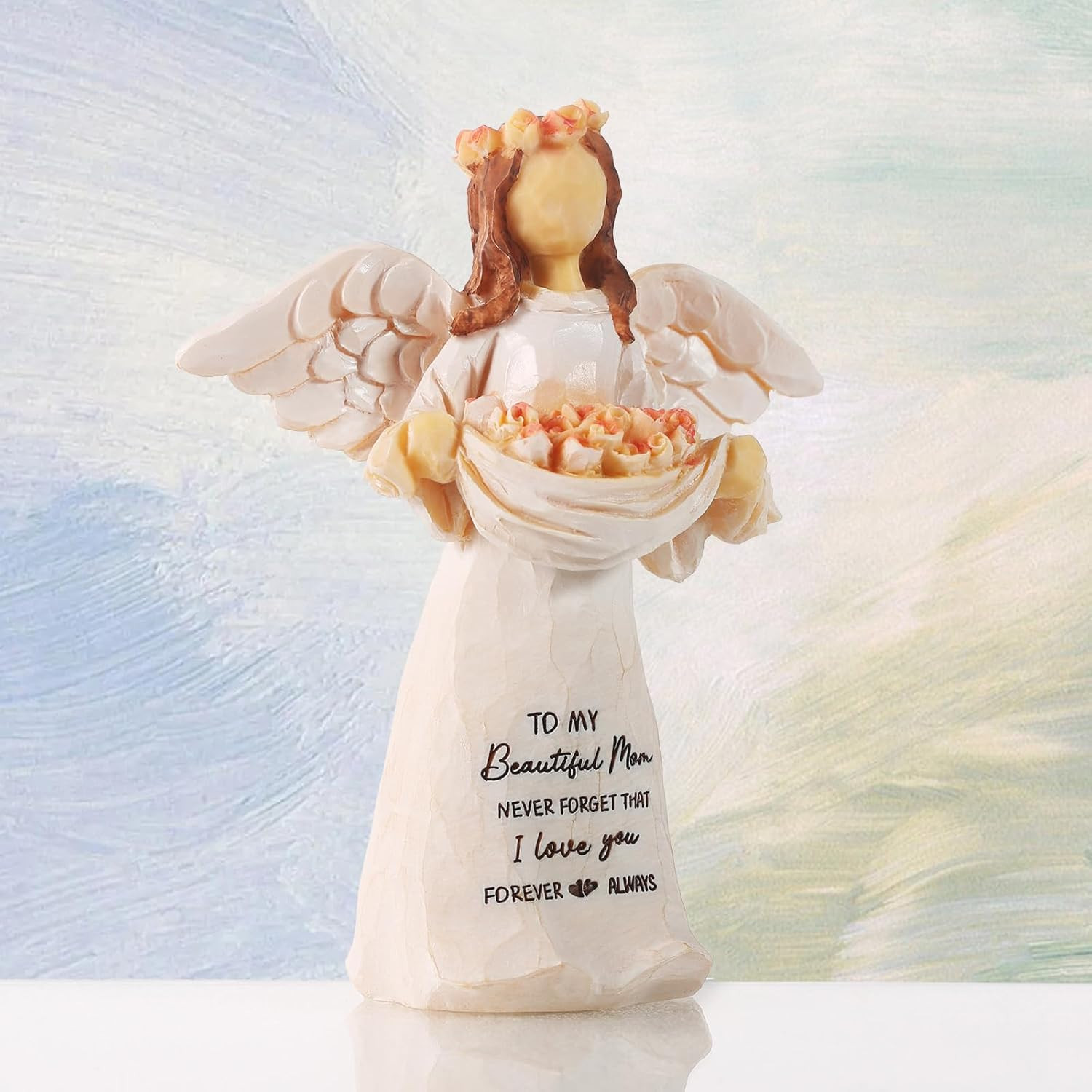 Gifts for Mom 5.12″ Angel Figurine – Sentimental Birthday & Mother’s Day Gift