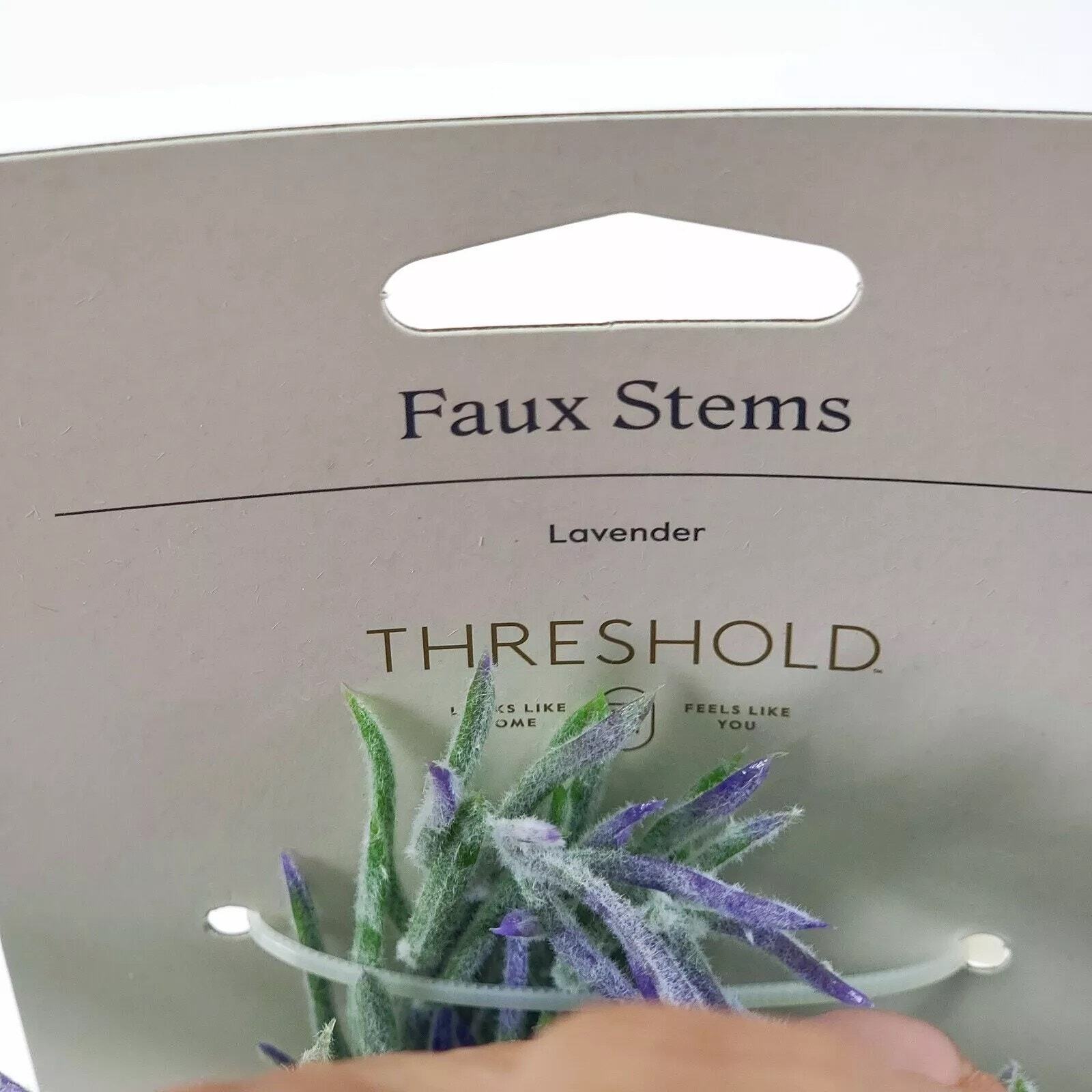 Threshold by Target Faux Blooming Lavender Floral Decor 12″ Stems 5 pack NEW