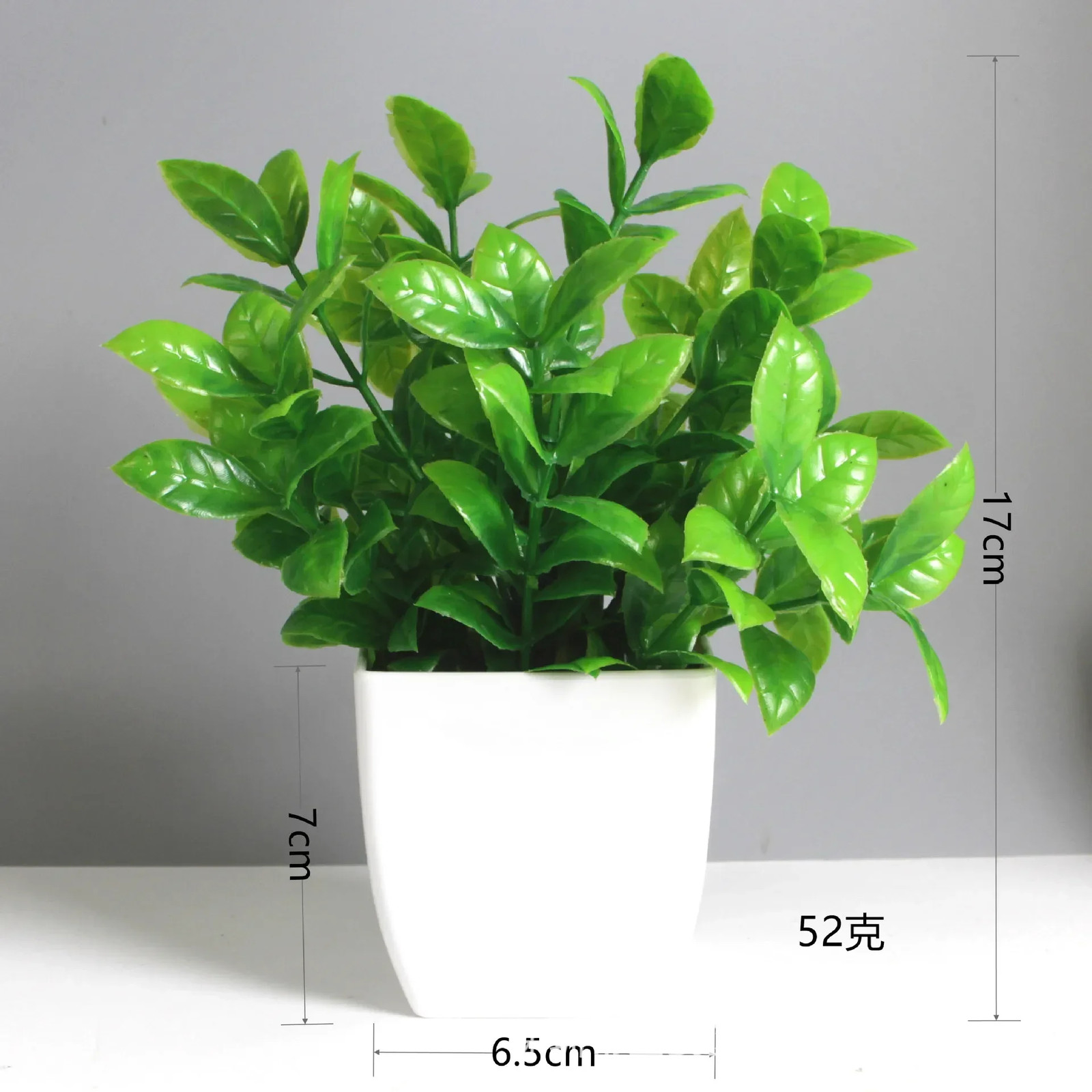 Artificial Eucalyptus Bonsai Potted Fake Plant Indoor Outdoor Decor US