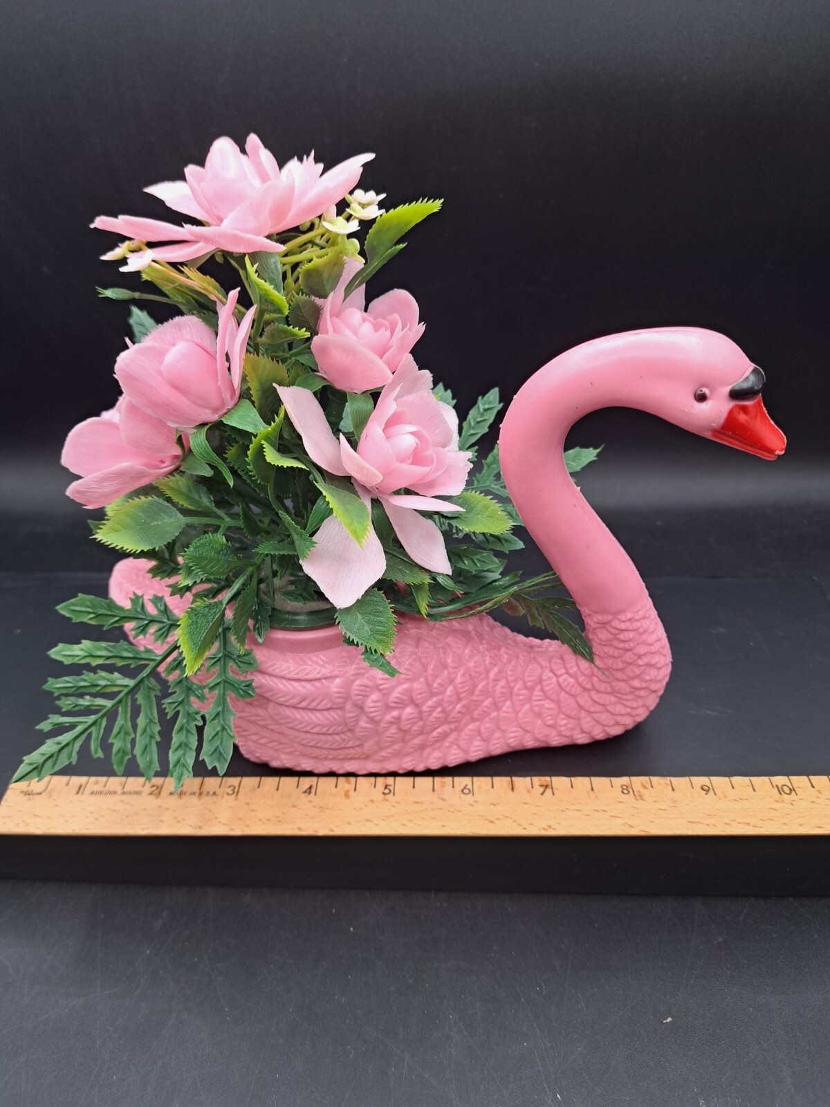 MCM Pink swan artificial flower arrangement