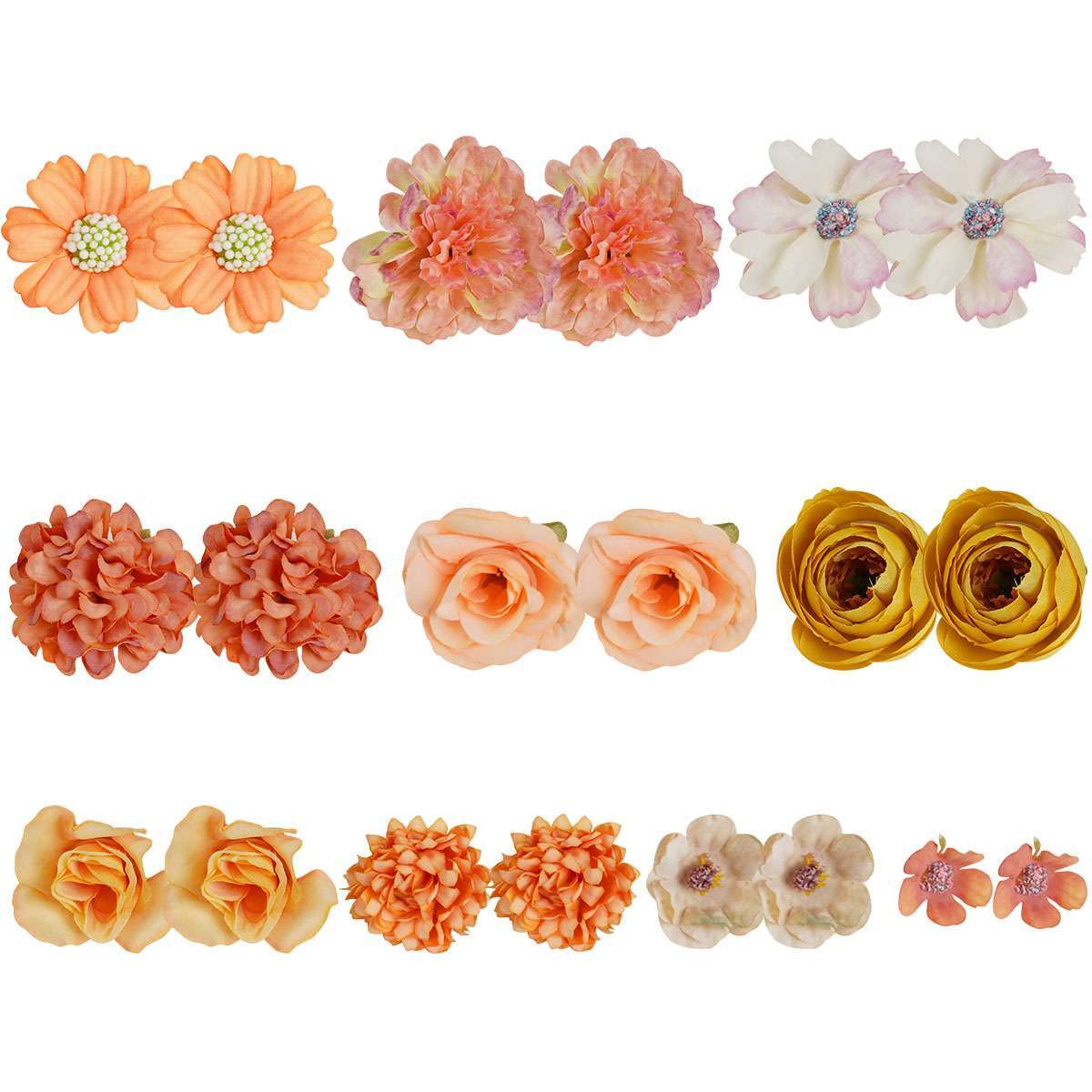 20pack Artificial Rose Head Flower Silk Bulk Bouquet Party Wedding Decor Hot