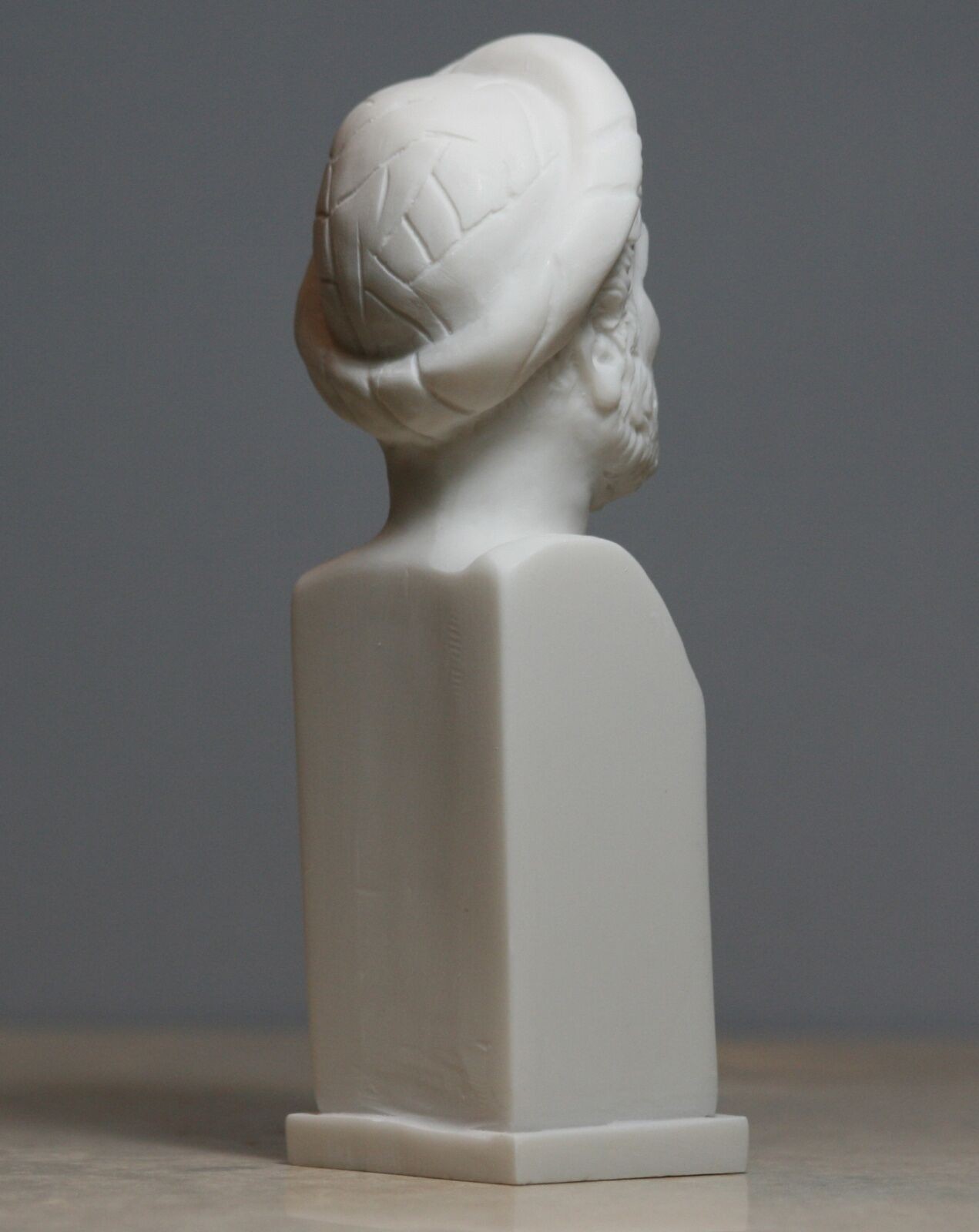 Pythagoras Philosopher Mathematician Scientist Bust Statue Sculpture 6.3 inches
