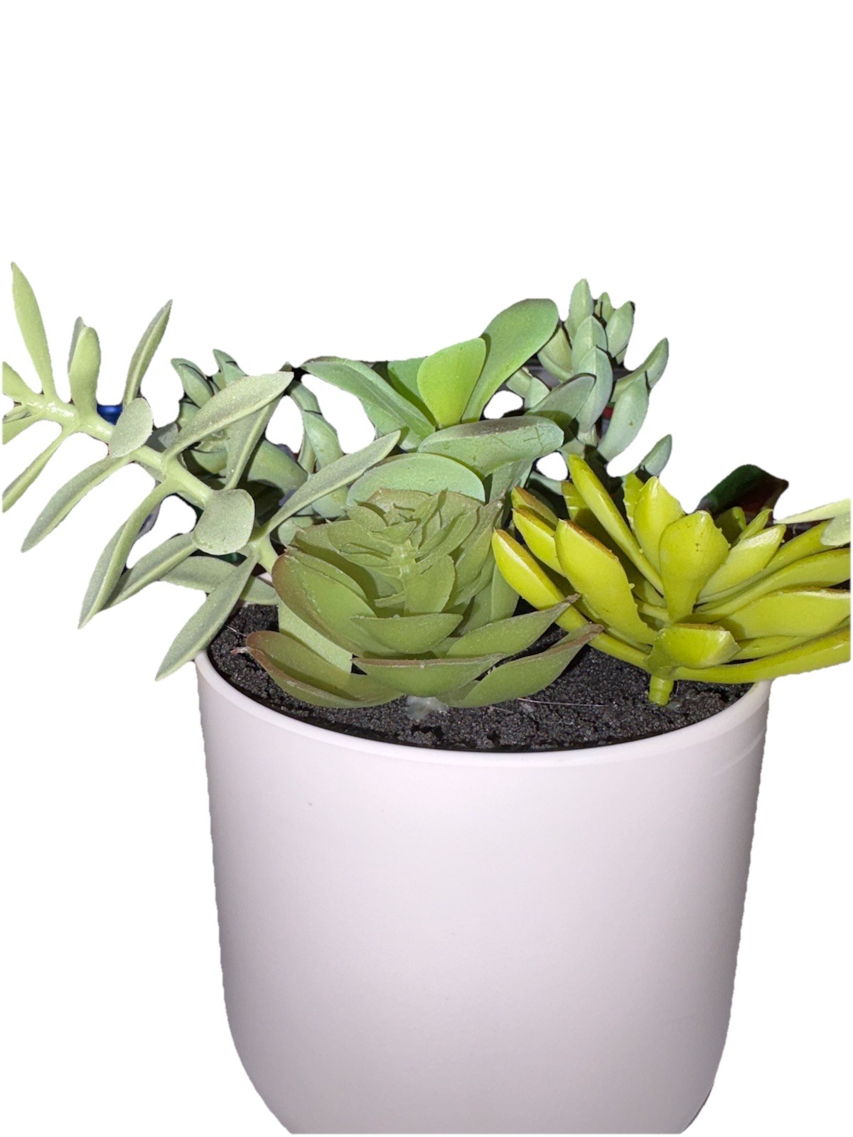 Lot Of 2 Target Potted Faux Plants Perfect For Cubicle Office Work NEW!