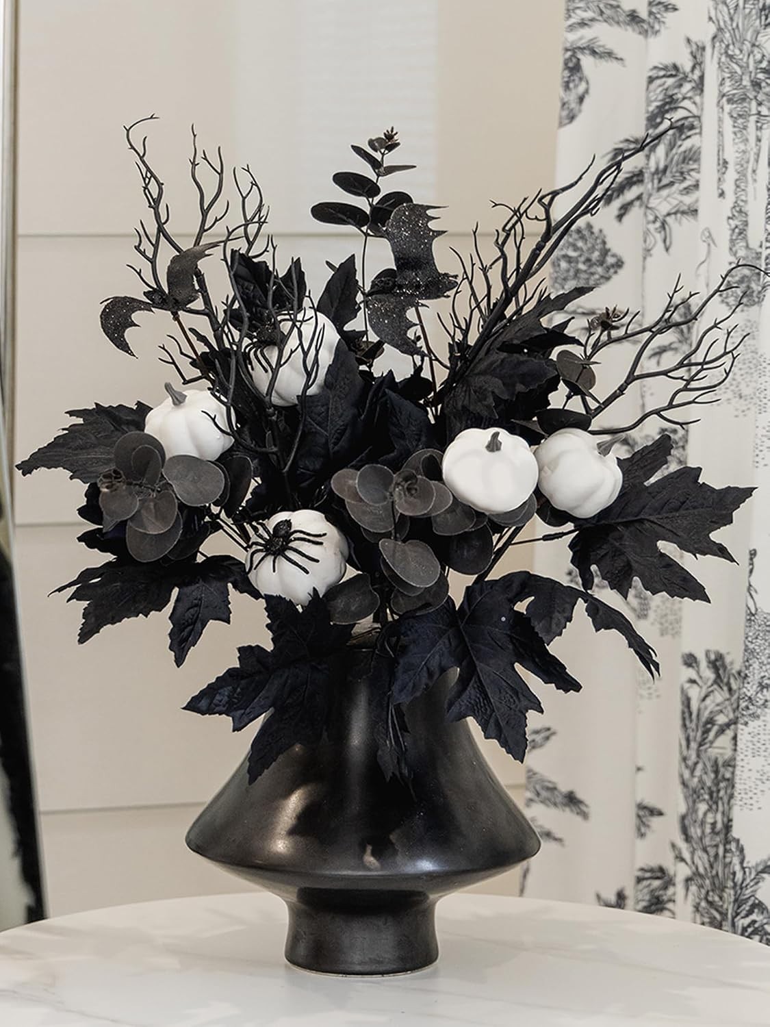 Versatile 10 PCS Silk Fall Bouquets – 18 Inch Indoor and Outdoor Arrangements