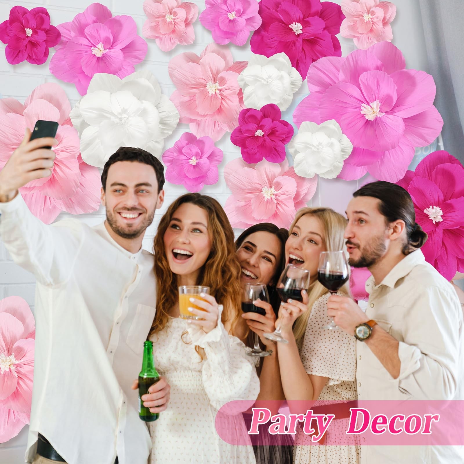 Giant Paper Flowers Artificial Large Paper Flower Decoration for Handcrafted …