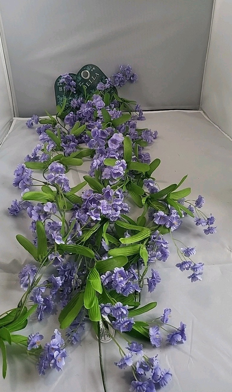 Set Of 2 – 6 Ft. Bella Synthetic Purple Flowers #1224104
