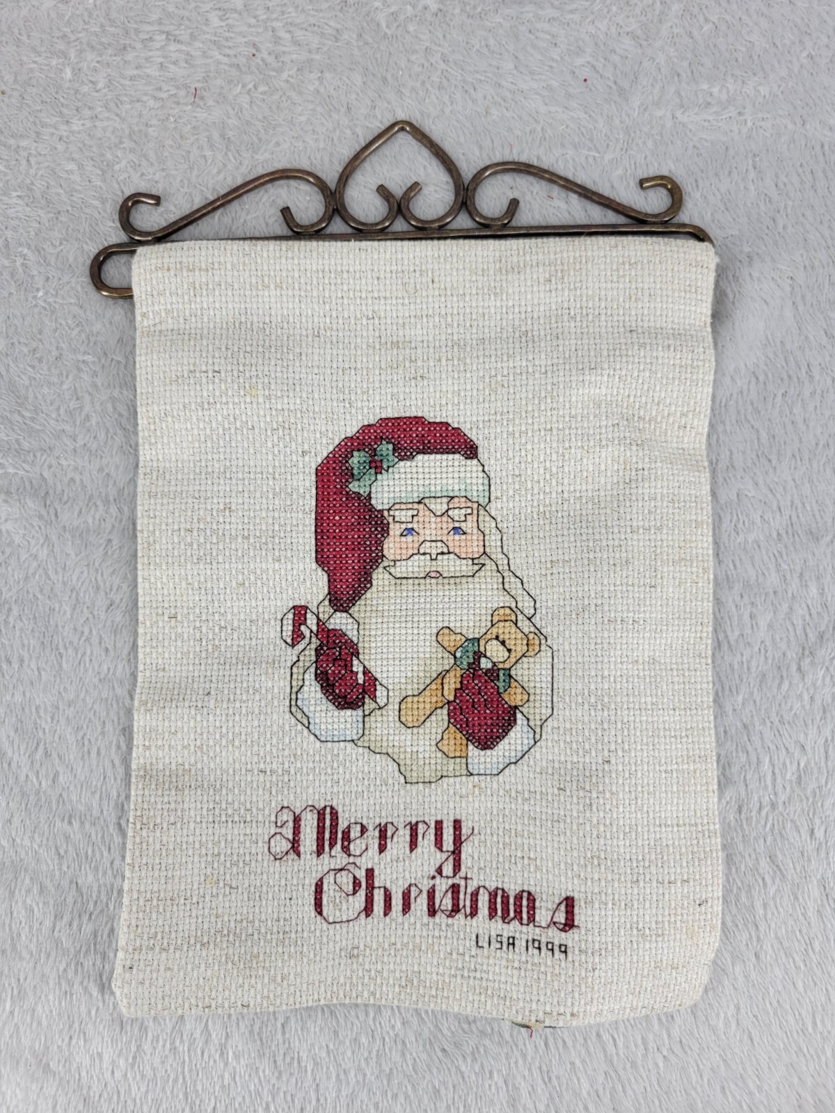 Holiday Hanging USA 1999 Merry Christmas Wall Décor 10″