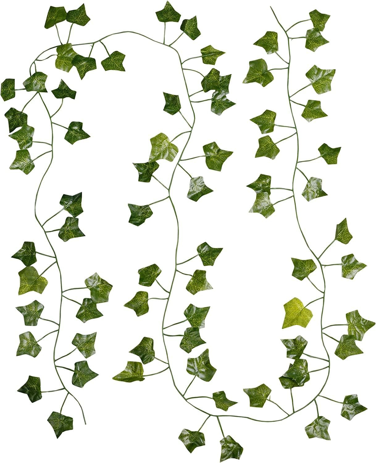 3 Pack (21Ft) Fake Ivy Garland Artificial Fake Vines Leaf Flower Balcony Décor O