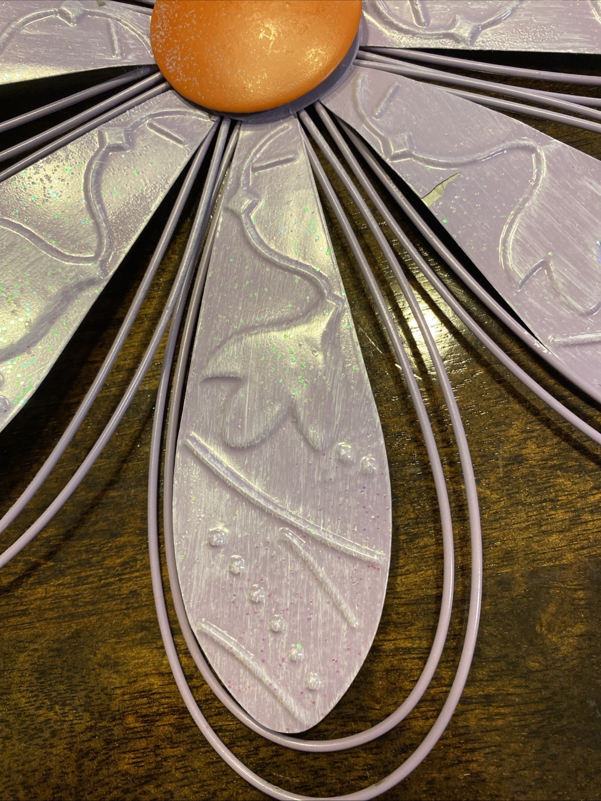 Purple Hanging Daisy Flower Decorative Piece