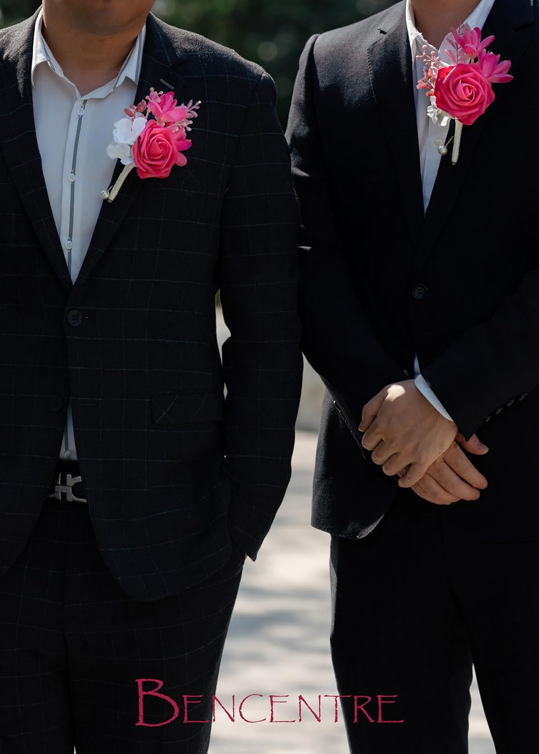 Hot Pink Artificial Wedding Flower Package for Rustic Vintage Ceremonies