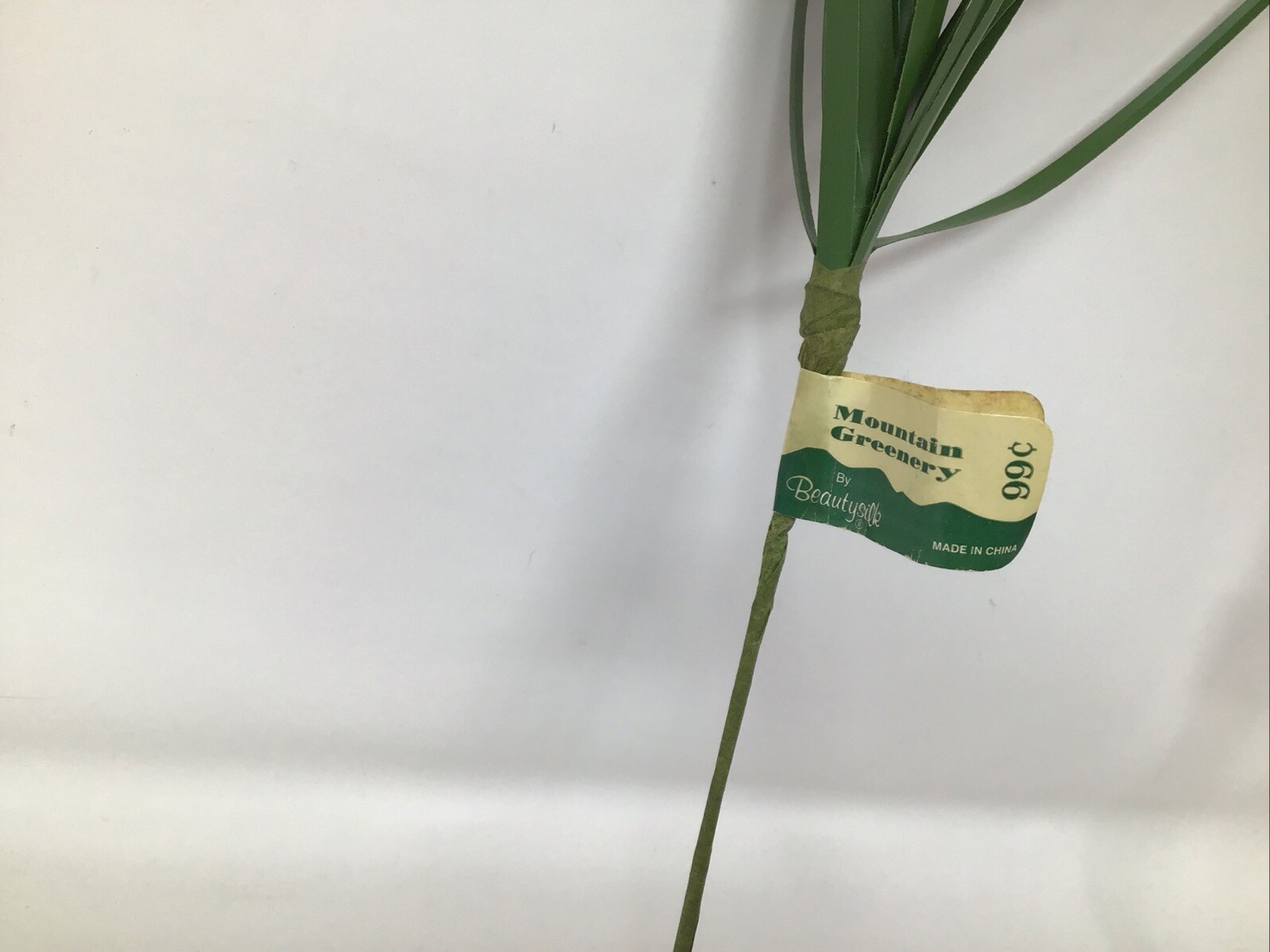 Onion Grass Floral Pick Green 2 Flocked Picks 26” 1 Pick 22” Lot Of 3 Vintage