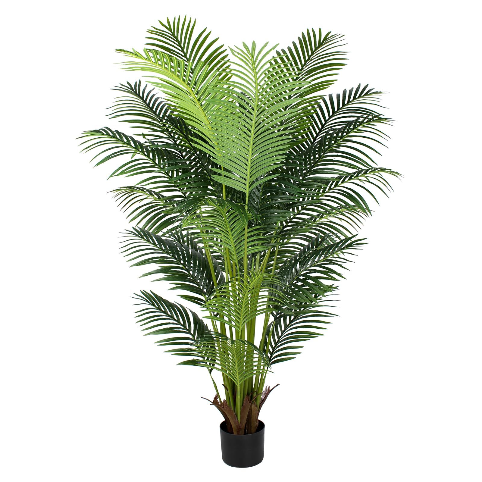 Yepdin 6 Ft Artificial Tropical Palm Plant Artificial Large Trees with 24 Remova
