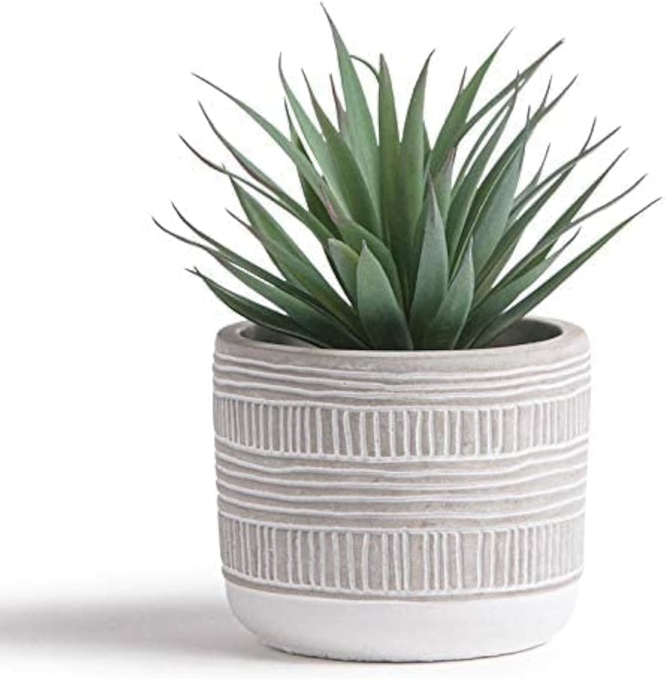8″ Artificial Succulent Plant in Pot | Perfect Desk & Shelf Decor