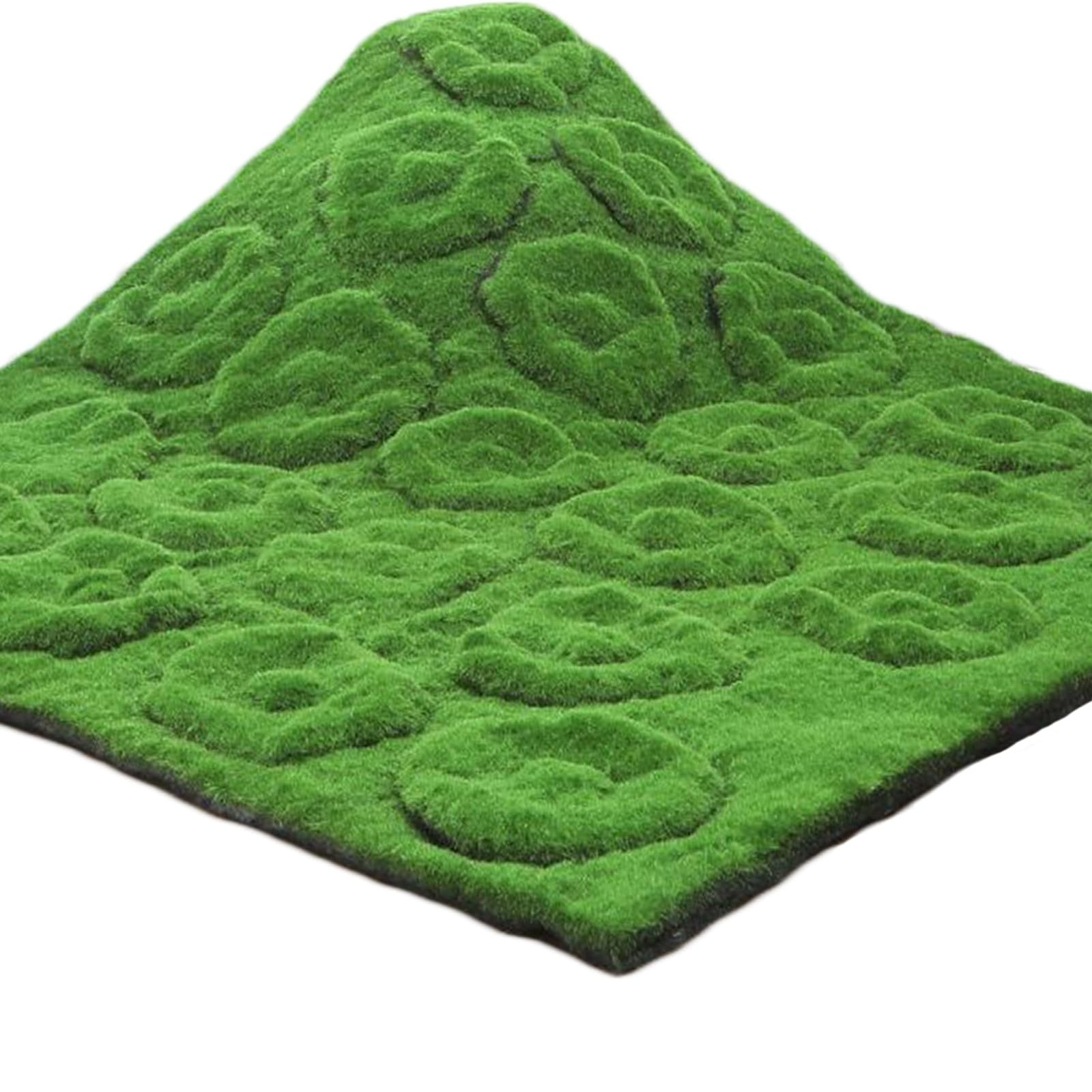 Simulation Artificial Moss Mat 39x39in, Fake Moss Wall DIY Artificial Moss Ma…