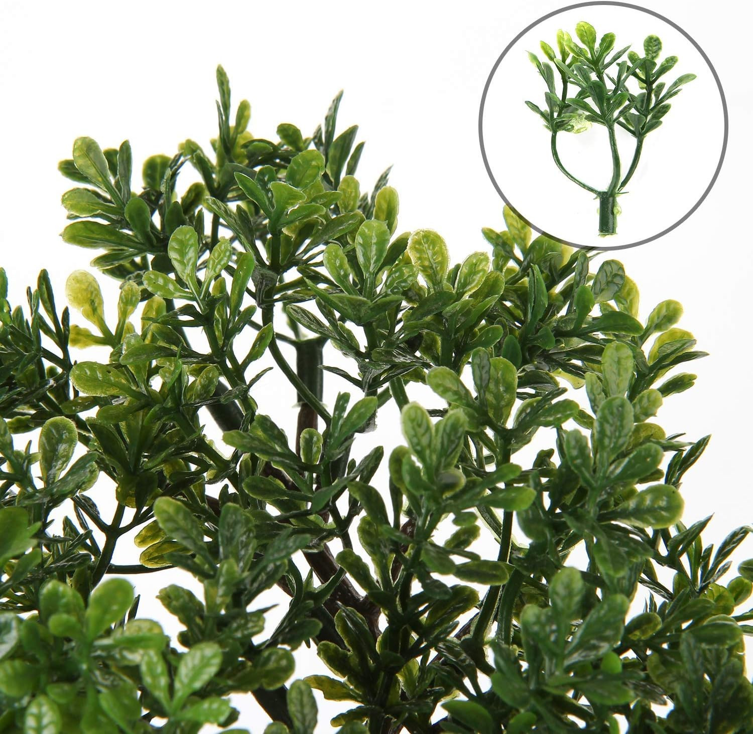 Artificial Bonsai Tree Juniper Faux Plants Indoor Small Fake Plants Decor with C