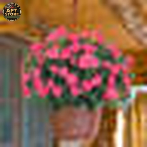4Pcs Primrue Artificial Impatiens Flowers For Outdoor Decoration