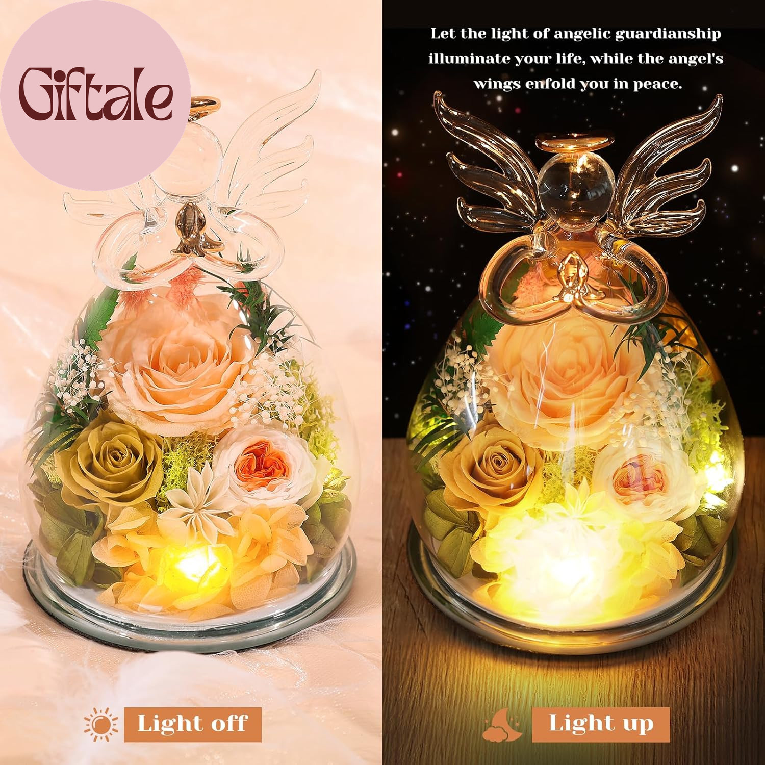 Gifts for Mom Mothers Day Birthday Gifts for Women Preserved Rose Forever Flower