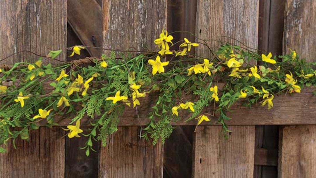 48″ Forsythia Garland