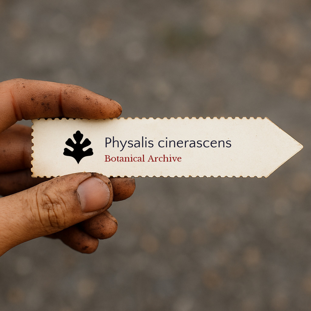 Physalis cinerascens | 100 SEEDS – Ground cherry | Husk tomato