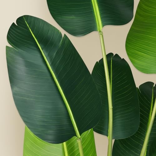 4ft Faux Bird of Paradise Plant Banana Leaf Tree