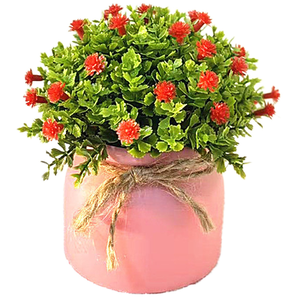 Artificial Gypsophila Flowers in Pot for Home Decor Wedding Photography