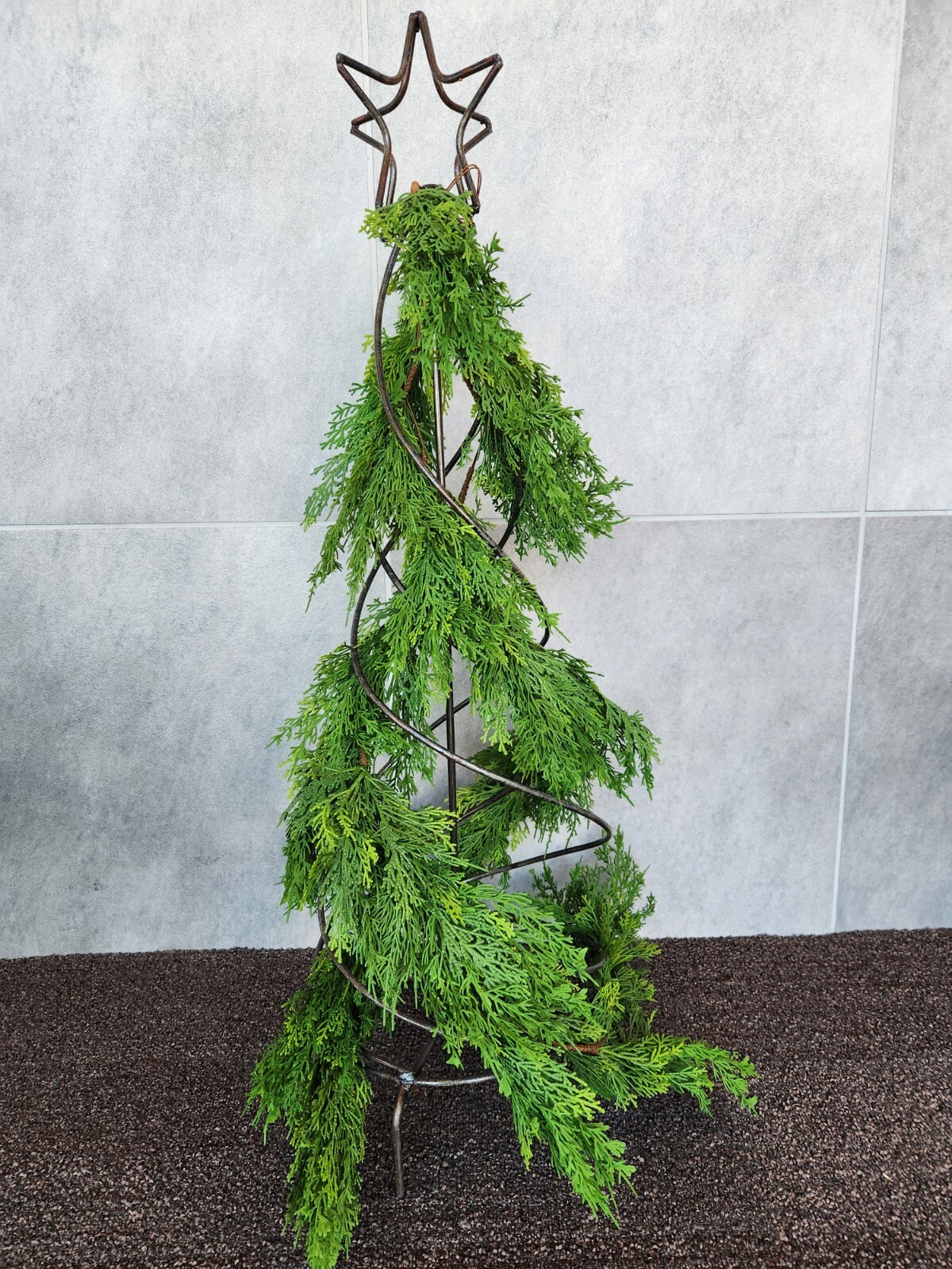 6ft Faux Green Cedar Christmas Garland Real Touch Deluxe Seasonal Garland EV-841
