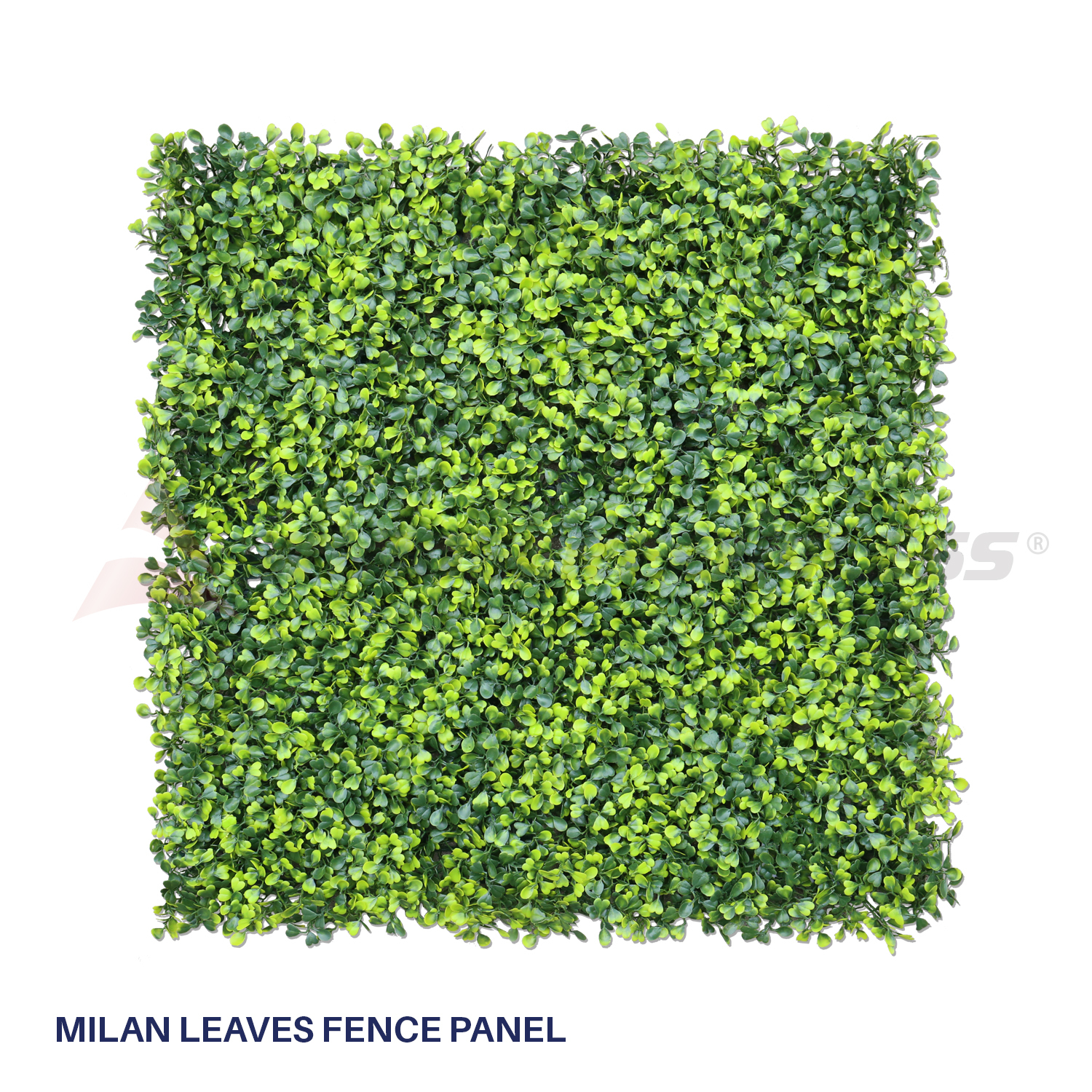Artificial Faux Boxwood Milan Leaves Leaf Decorative Fence Screen 20” x 20″