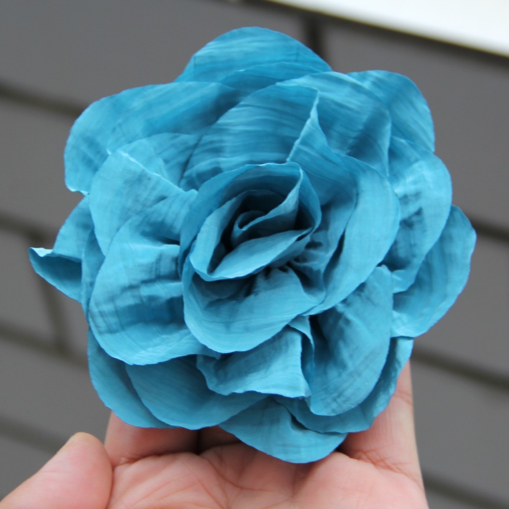 10cm Artificial Rose Flowers Heads Silk Fake Flowers for Home Dceor Wedding Deco