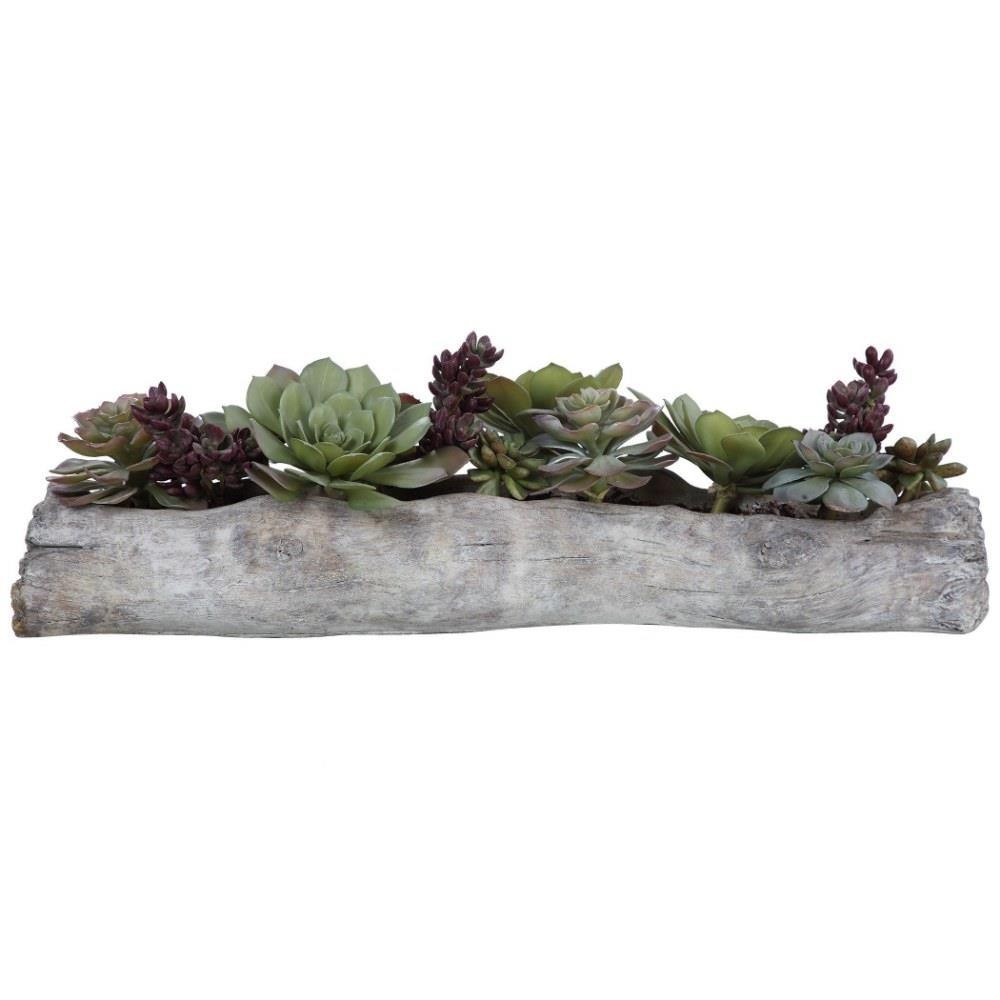Mulberry Green – 29.5 inch Lush Succulents – Decor – Planters – 208-BEL-4190640