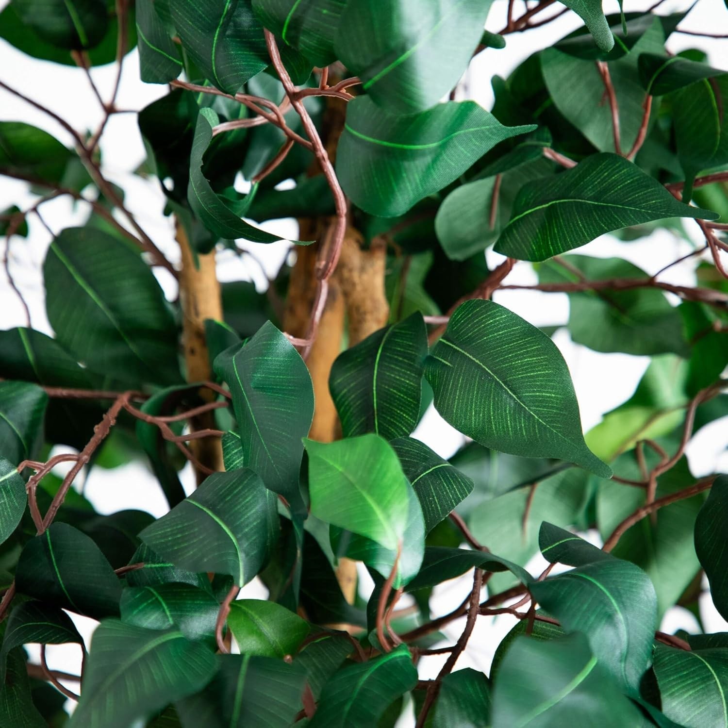 74″ Artificial Ficus Tree – Lush Greenery for Home Decor
